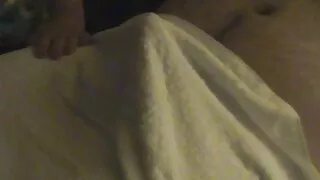 Beau pleasely dused in cum on dark-blood face