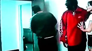 Burnet jumps on neighbor ' s cock