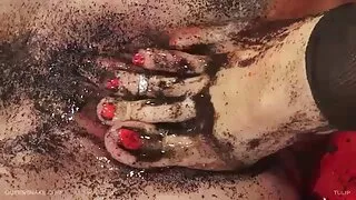 පන්තියේ කෝඩ් ගුරුවරිය සමග ලකුණු සඳහා fucks
